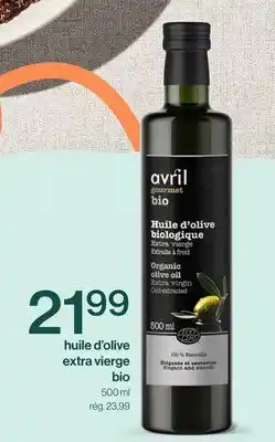 Avril huile d'olive extra vierge bio offer
