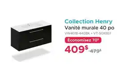 Bath Depot Collection Henry Vanité murale 40 po offer