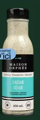 Avril MAISON ORPHÉE vinaigrette offer