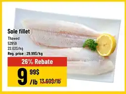 Mayrand Sole Fillet offer