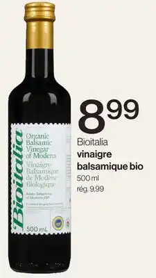 Avril Bioitalia vinaigre balsamique bio offer