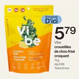 Avril Vibe croustilles de chou frisé croquant offer