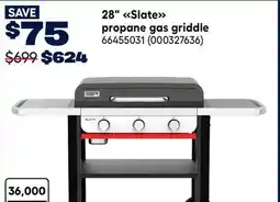 RONA Weber 28 Slate propane gas griddle offer