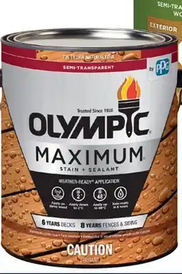 RONA All sizes of SICO and OLYMPIC exterior stain 3.78-L offer