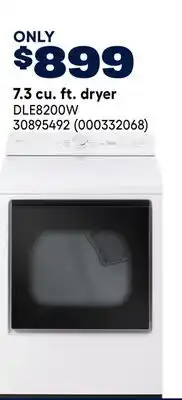 RONA 7.3 cu. ft. dryer offer