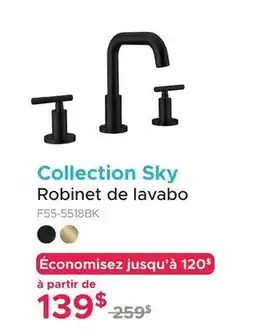 Bath Depot Collection Sky Robinet de lavabo offer