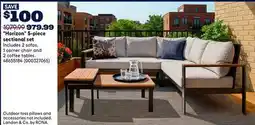 RONA Horizon 5-piece sectional set offer
