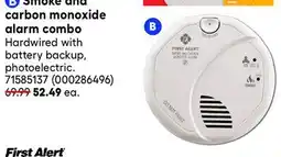 RONA First Alert Smoke and carbon monoxide alarm combo offer
