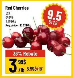 Mayrand Red Cherries offer