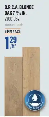 Canac Laminate Flooring offer