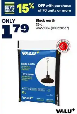RONA VALU+ Black earth 25-L offer