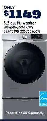 RONA 5.2 cu. ft. washer SAMSUNG offer