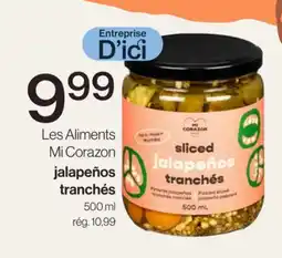 Avril Les Aliments Mi Corazon jalapeños tranchés offer