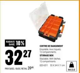 BMR COFFRE DE RANGEMENT offer
