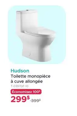 Bath Depot Hudson Toilette monopièce à cuve allongée offer