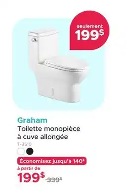Bath Depot Graham Toilette monopièce à cuve allongée offer