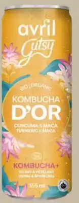 Avril Kombucha D'or offer