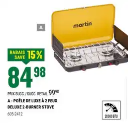 BMR A - POÊLE DE LUXE À 2 FEUX offer