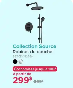 Bath Depot Collection Source Robinet de douche offer