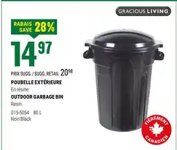 BMR POUBELLE EXTÉRIEURE offer