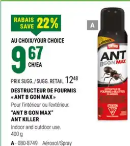 BMR DESTRUCTEUR DE FOURMIS ANT B GON MAX offer