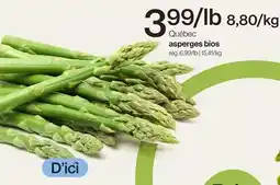 Avril asperges bios offer