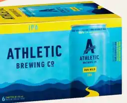 Avril Athletic Brewing bières sans alcool offer