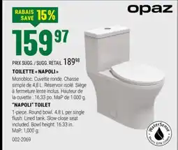 BMR TOILETTE NAPOLI offer