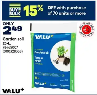 RONA VALU+ Garden soil 25-L offer