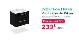 Bath Depot Collection Henry Vanité murale 24 po offer