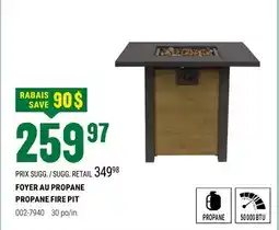 BMR PROPANE FIRE PIT offer