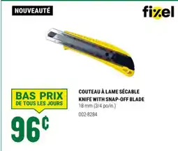 BMR COUTEAU À LAME SÉCABLE offer