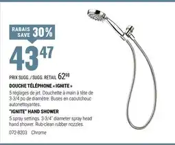 BMR DOUCHE TÉLÉPHONE IGNITE offer