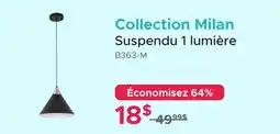 Bath Depot Collection Milan Suspendu 1 lumière offer