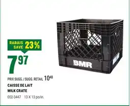BMR CAISSE DE LAIT offer