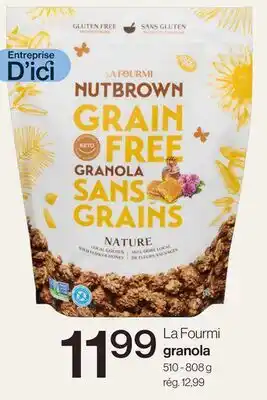 Avril La Fourmi granola offer