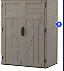 RONA 54 cu. ft. SUNCAST garden sheds offer