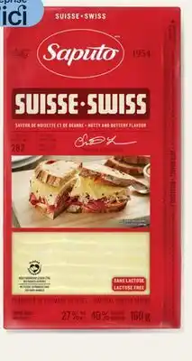Avril Saputo fromage en tranches offer