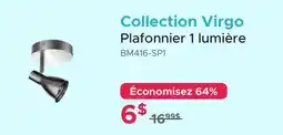 Bath Depot Collection Virgo Plafonnier 1 lumière offer