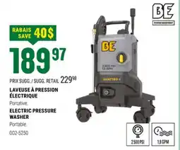 BMR LAVEUSE À PRESSION ÉLECTRIQUE offer