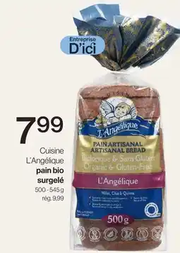 Avril Cuisine L'Angélique pain bio surgelé offer
