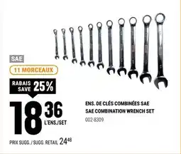BMR ENS. DE CLÉS COMBINÉES SAE offer