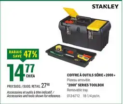 BMR COFFRE À OUTILS SÉRIE 2000 offer