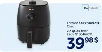 Walmart 2-2 qt Air fryer offer