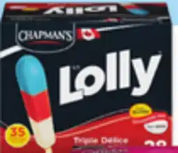 Walmart Chapman's Li'l Lolly Collection Novelties offer