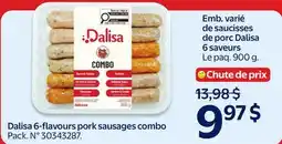 Walmart Dalisa 6-flavours pork sausages combo offer
