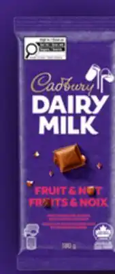Walmart CADBURY DAIRY MILK sharing bars offer