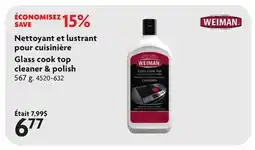 Home Hardware Glass cook top cleaner & polish offer