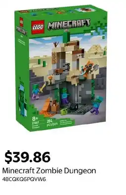 Walmart Minecraft Zombie Dungeon offer