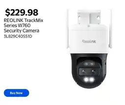 Walmart Reolink trackmix series w760 security camera offer